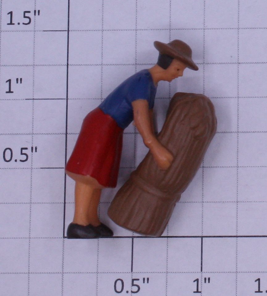 Acme 09060-16 O Gauge Painted Plastic "Haystack Hattie" Figure