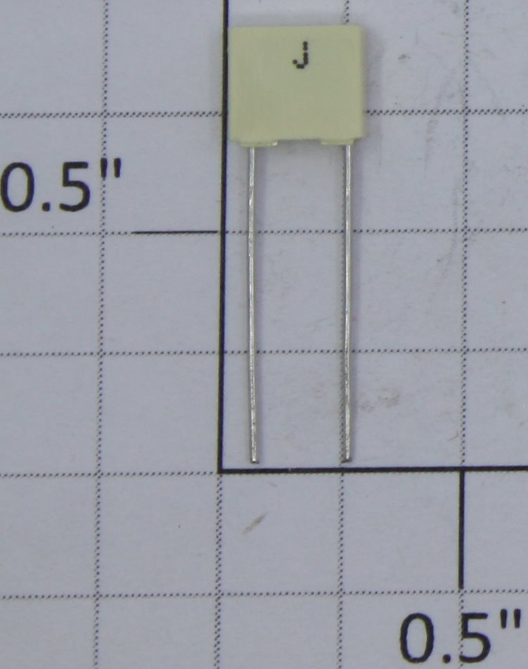 Acme AV R82 .1 uF 100 Volt 5% MKT Film Capacitor