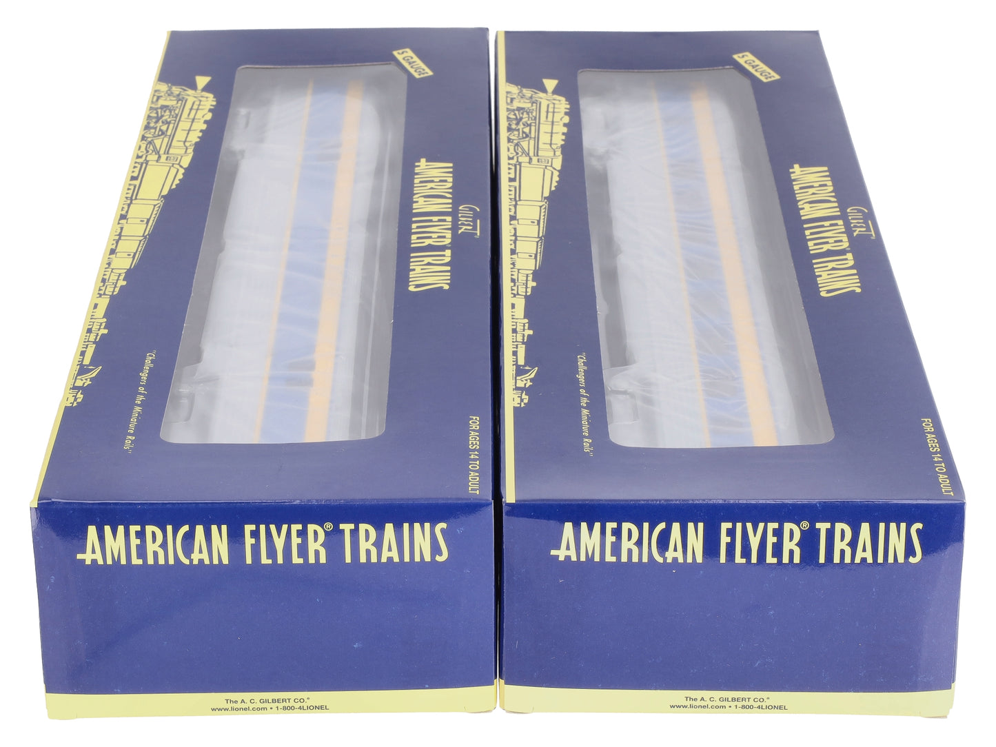 American Flyer 6-47909 S Delaware & Hudson Fluted-Side Baggage & Observation Set