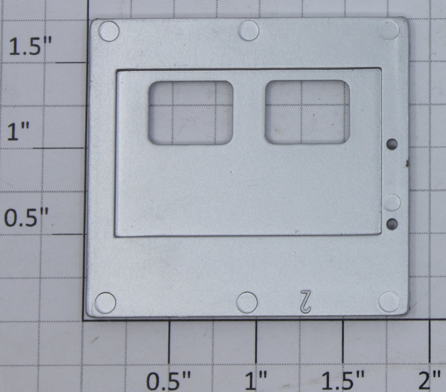 Lionel 2530-12 Silver Baggage Car Door-No Handle