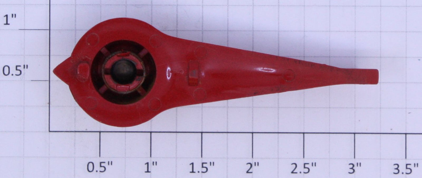 Lionel 1044-31 Red Control Handle with Center and Rust