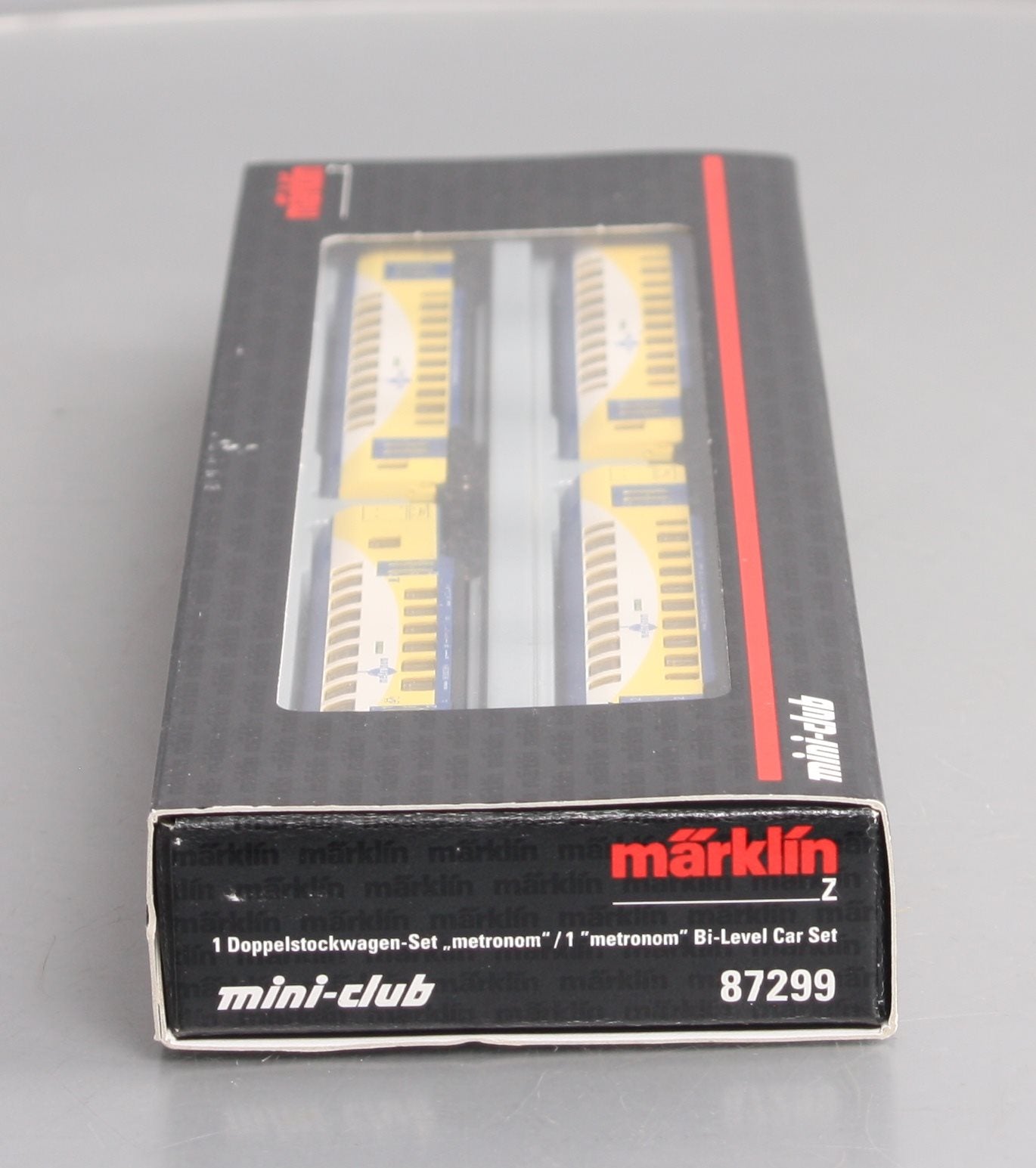 Marklin 87299 Z Scale Metronom Bi-Level Car Set (Set of 4)
