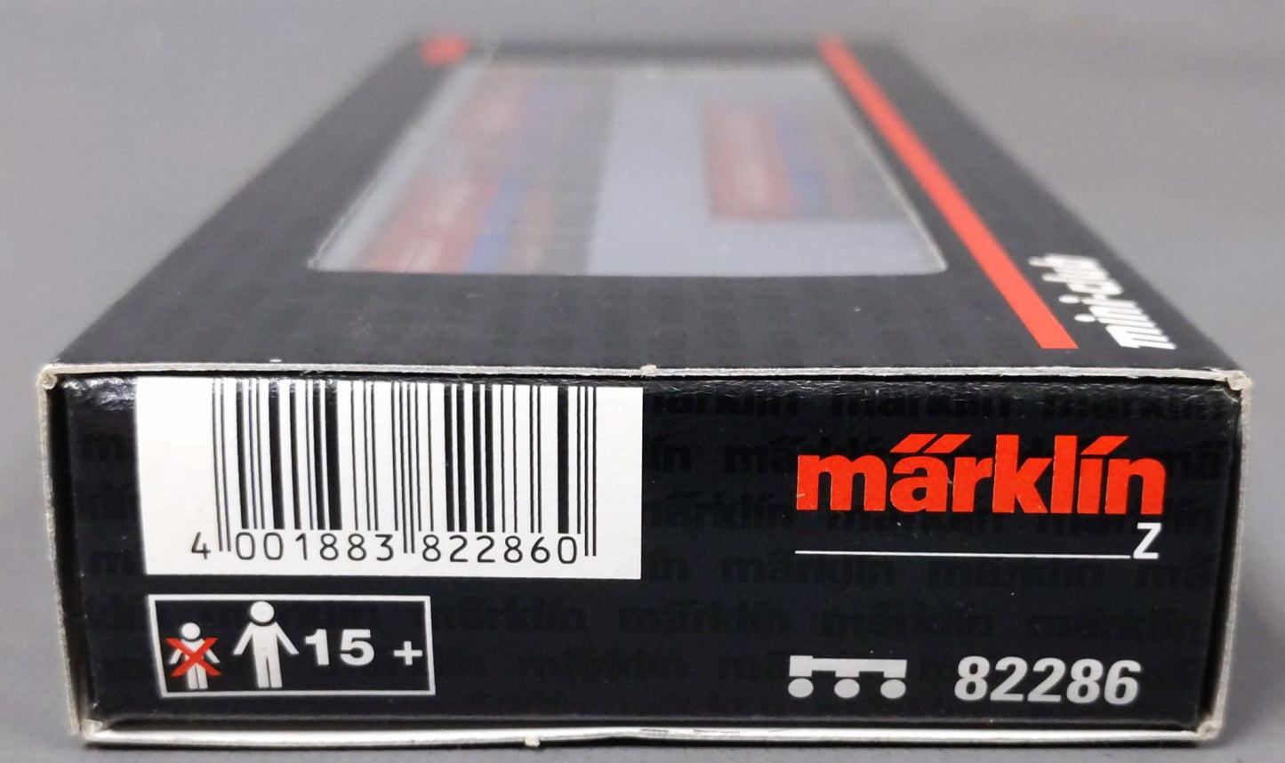 Marklin 82286 Z DB German Railroad AG Deep Well Flat Car Set (Set of 3)