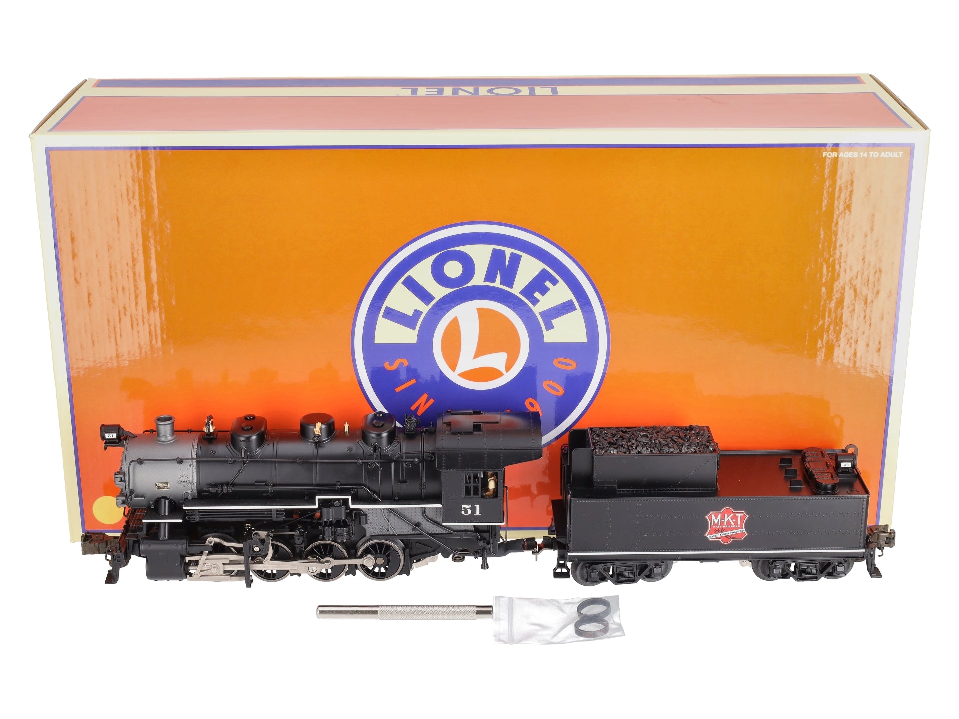 Lionel 6-11275 O Gauge MKT 0-8-0 Conventional Steam Locomotive #51