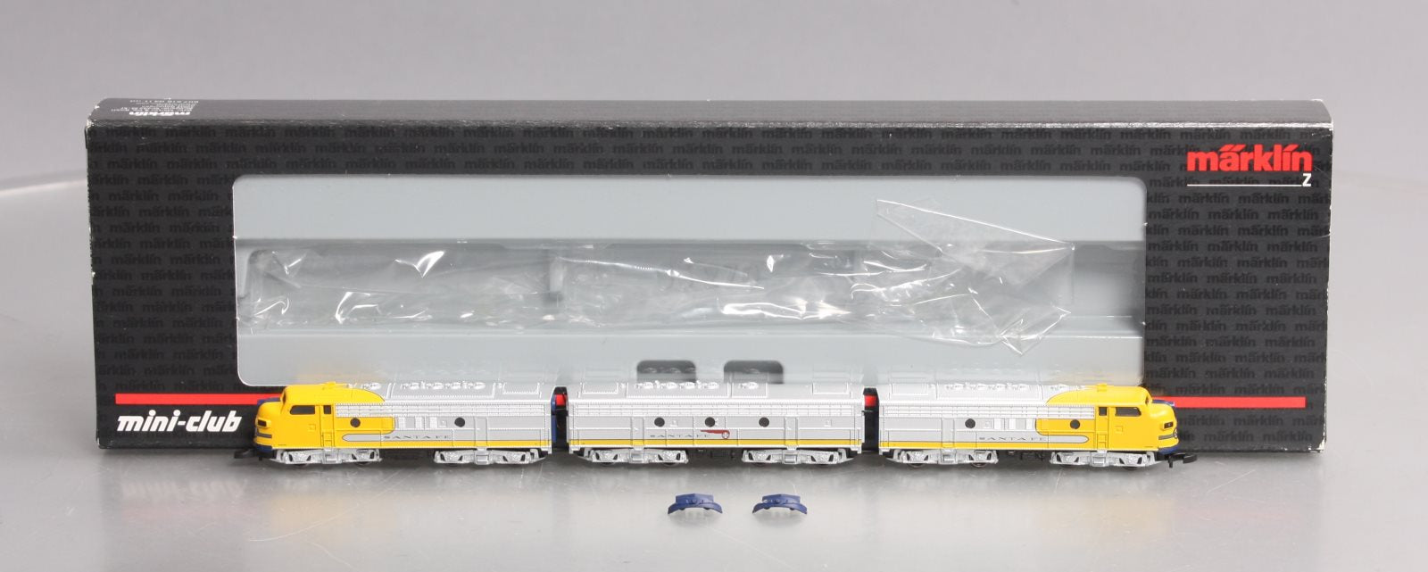 Marklin 88190 Z Santa Fe A-B-A Diesel Locomotive Set – Trainz