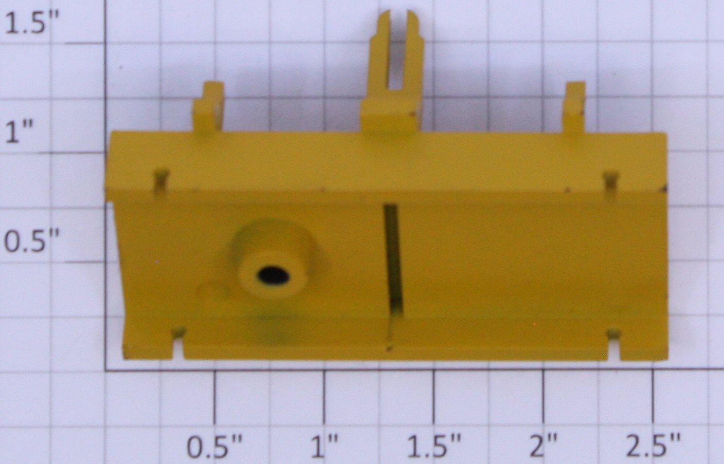 American Flyer 2321-80 Sawmill Yellow Plastic Log Car