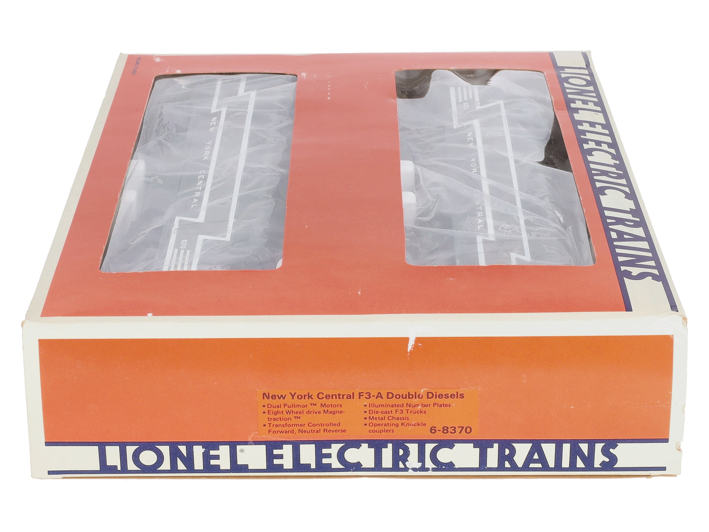Lionel 6-8370 O Gauge New York Central F3 AA Diesel Locomotives #8372/#8370 EX/Box