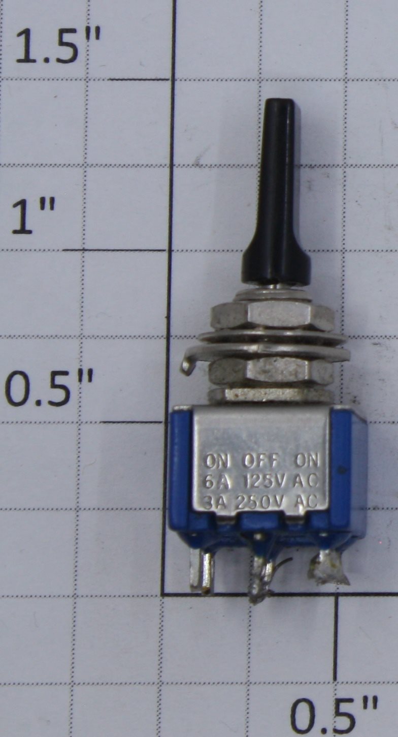 Acme 1010-08 DPDT Mini On/Off/On Duckbill Toggle Switch 3A