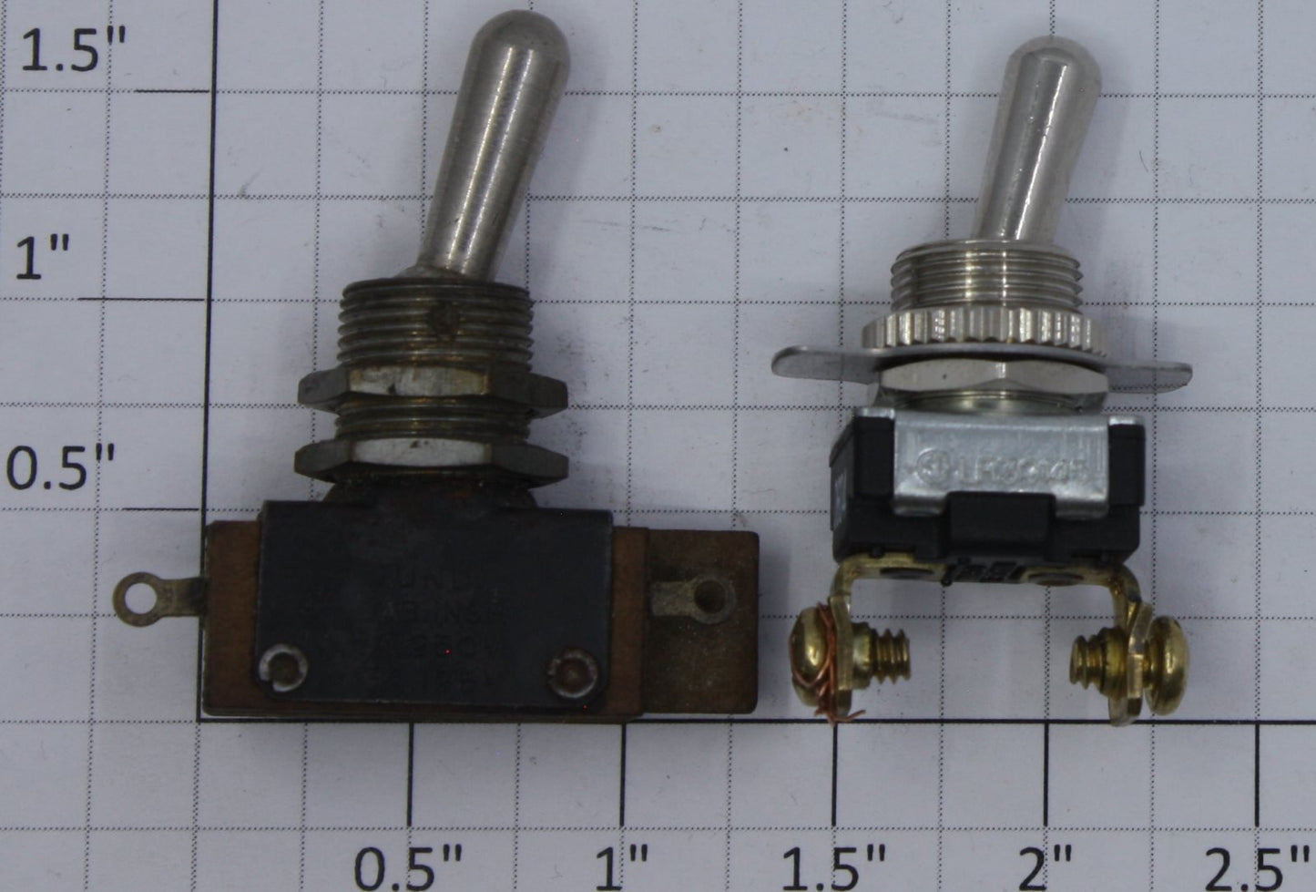 Acme 1010-12 On/Off Switch 3A @ 125VAC (Bag of 2)