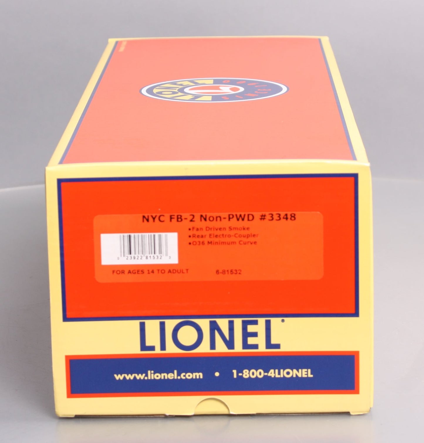 Lionel 6-81532 New York Central Legacy Non-Powered FB-2 Diesel B Unit #3348