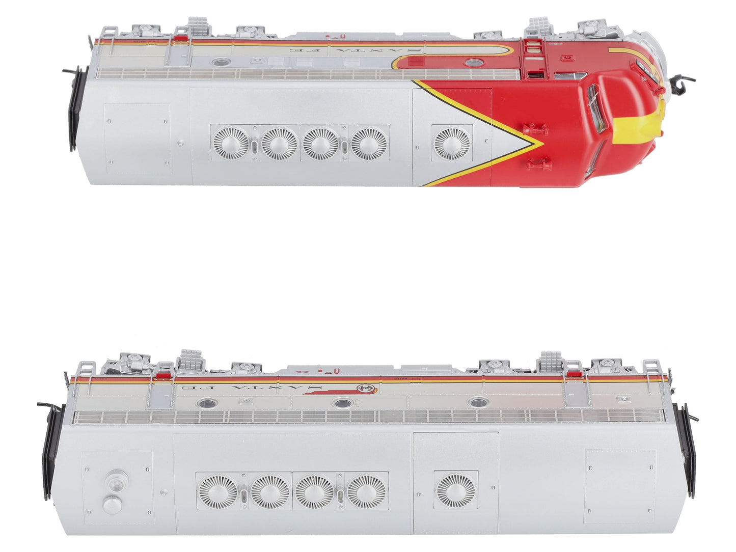 Broadway Limited 8190 HO ATSF EMD F7 A/B Diesel Locomotive P4 Sound/DC/DCC #328L