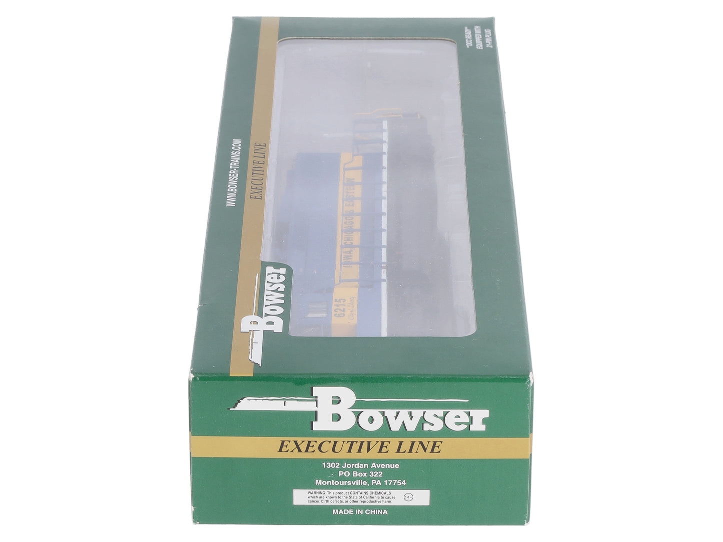 Bowser 24166 HO Iowa Chicago & Eastern GMD SD40-2 Diesel Loco #6215 w Sound/DCC