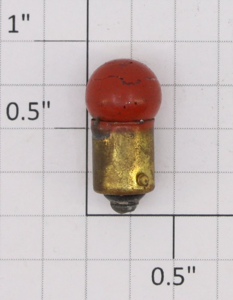 Lionel 1445R 18 Volt Bayonet Base Red Small Globe Light Bulb