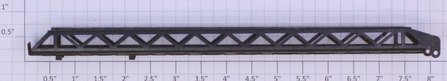 Lionel 3512-45 O Gauge Fireman & Ladder Car Black Base Ladder