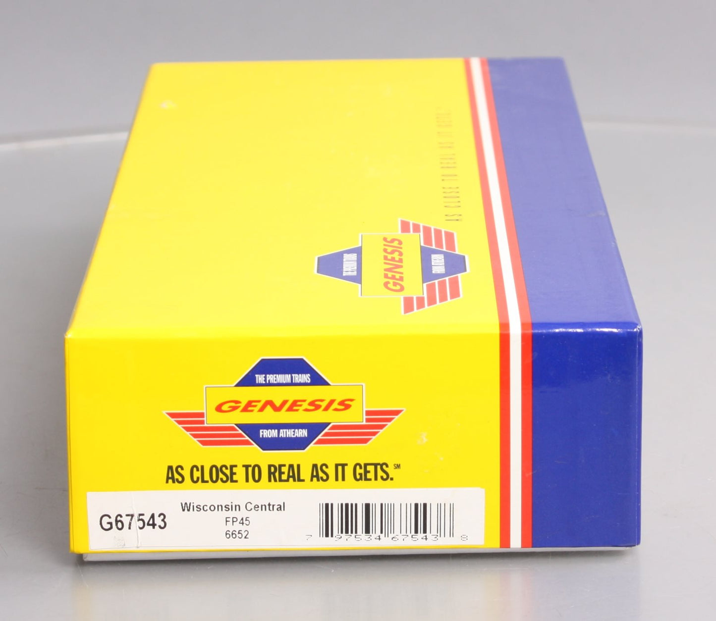 Athearn G67543 HO Scale Wisconsin Central FP45 Diesel Locomotive #6652 w