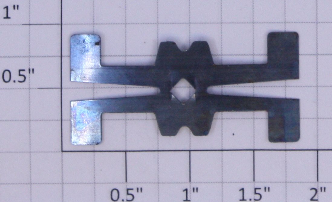 Lionel 6446-12 O Gauge Hopper Car Roof Hatch Spring Lock Plate