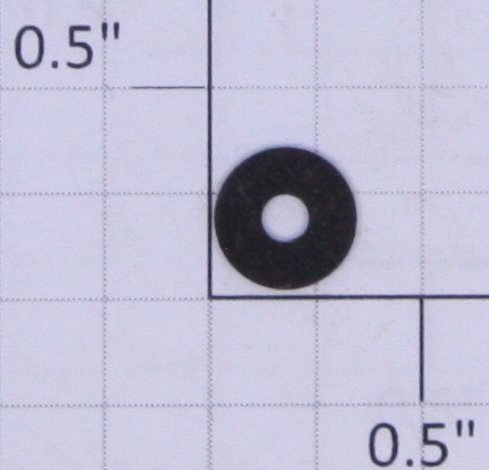 Lionel 61-13 11/32"OD x 7/64"ID x 1/32" TH Black Binding Post Insulator