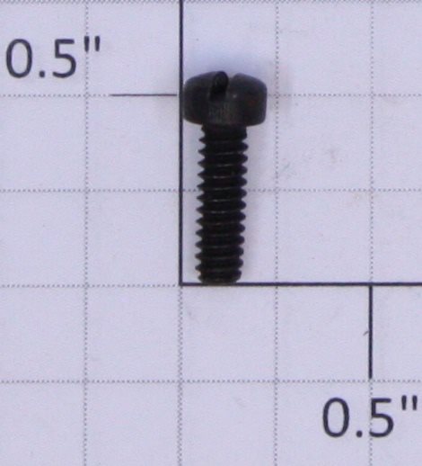 Lionel #6-32 x 7/16" Black Fillister Head Slotted Screw