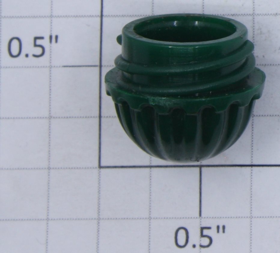 Lionel ZW-23 Translucent Dark Green Jewel Lens Cap - Fits VW, ZW, LTC