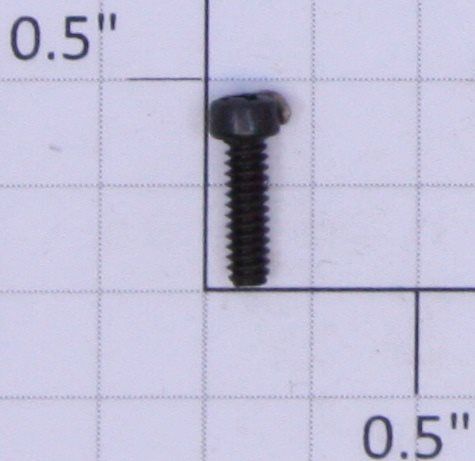 Lionel #4-40 x 3/8" Black Fillister Head Phillips Screw