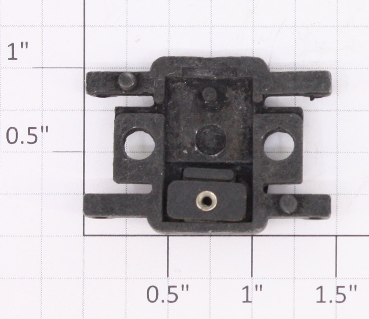 Lionel 2333-39 Blackened Collector Frame and Sliding Shoe-Incomplete