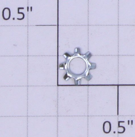 Lionel #6 External Star Lock Washer