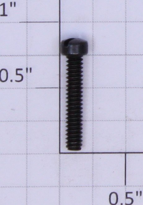 Lionel #6-32 x 3/4" Black Fillister Head Slotted Screw