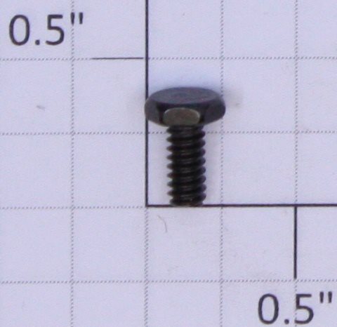 Lionel #6-32 x 5/16" Black Hex Head Motor Mounting Screw
