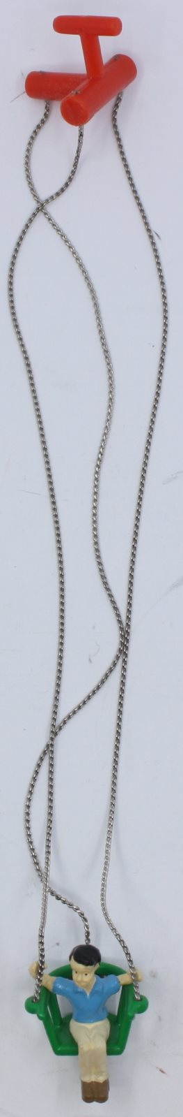 Lionel 14170-185 Swing Ride Blue Male Child Figure with Swing #1