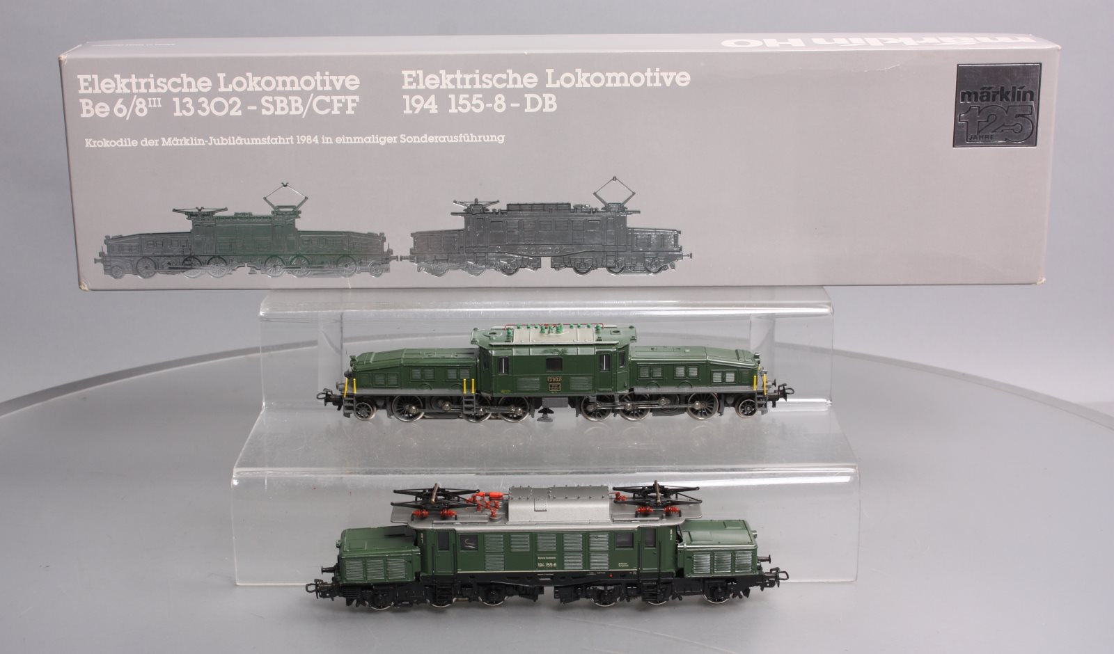 Marklin 3300 HO Scale Crocodile 2-Engine Set EX/Box – Trainz