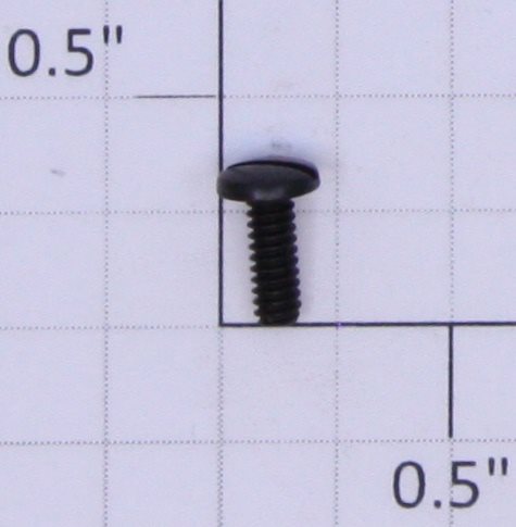 Lionel #4-40 x 5/16" Black Pan Head Slotted Mounting Screw