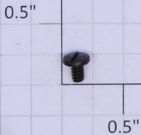 Lionel 436187FH #4-36 x 3/16" Black Slotted Pan Head Screw