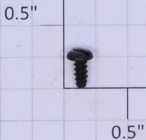 Lionel #4 x 1/4" 41-42-51 Black Slotted Pan Head Self Tapping Screw