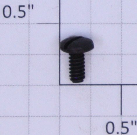 Lionel #6-32 x 1/4" Black Pan Head Slotted Screw