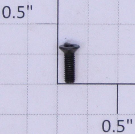 Lionel M2.5-0.45 x 8mm Black Flat Head Phillips Screw