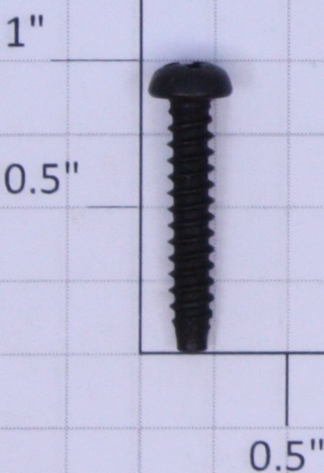 Lionel 1044-69 #8 x 7/8" Black Round Head Phillips Self Tapping Cover Screw