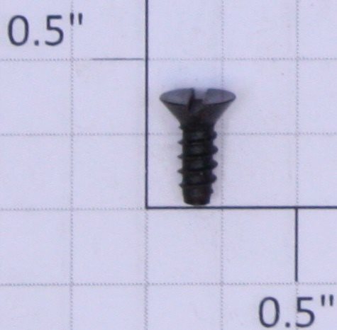 Lionel 80000-122 #6 x 3/8" Black Flat Head Slotted Screw