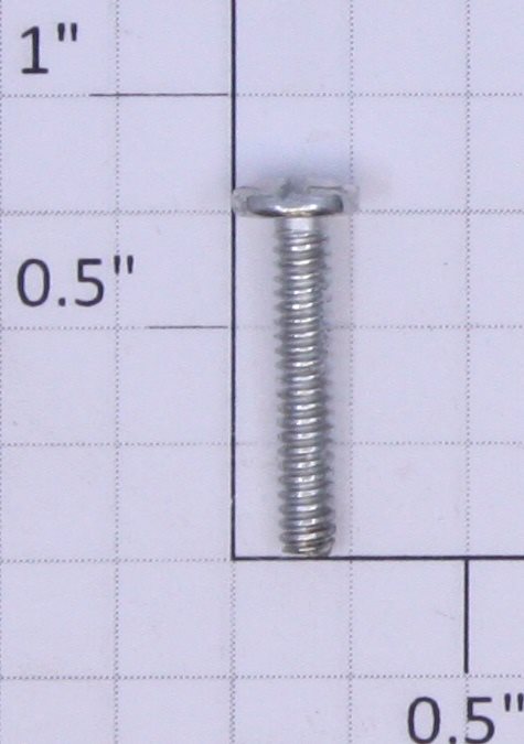 Lionel #6-32 x 3/4" Zinc Plated Pan Head Slotted Screw
