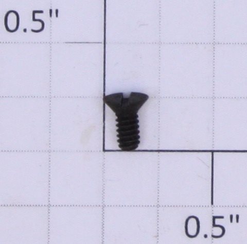 Lionel #4-40 x 1/4" Black Flat Head Screw