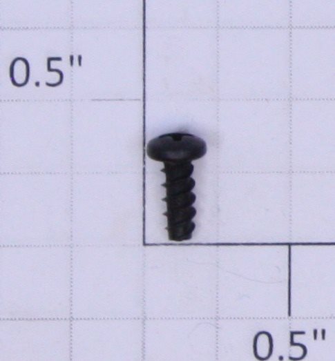 Lionel #6 x 5/16" Black Pan Head Phillips Self Tapping Screw