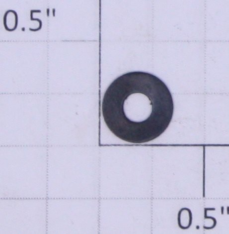 Lionel 11/32" x 1/8" Black Steel Washer