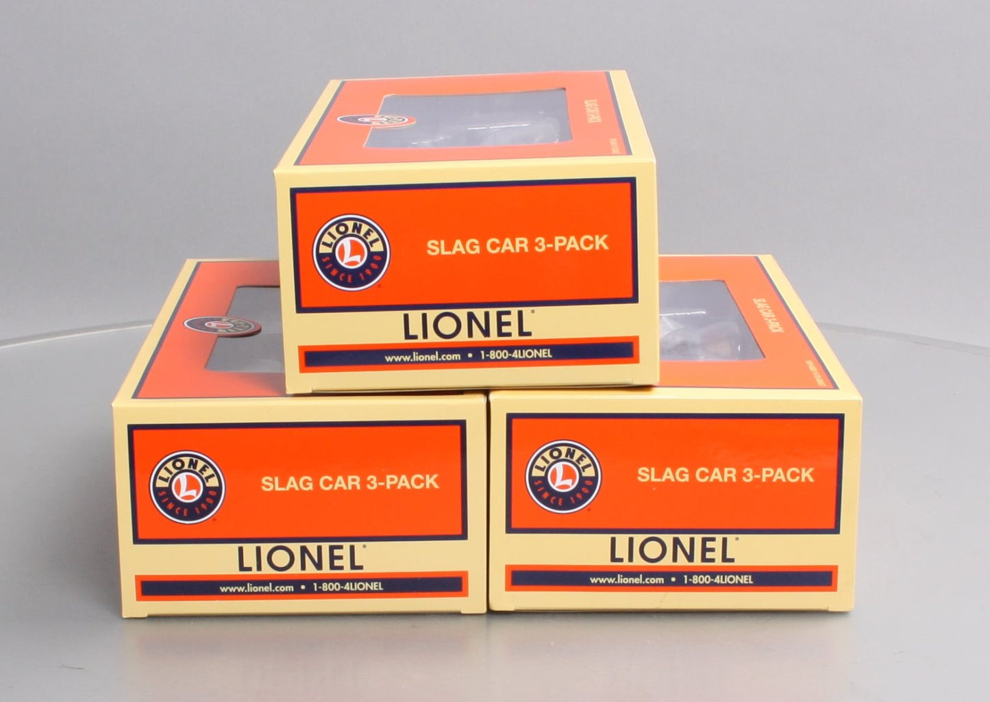 Lionel 6-83474 O Gauge Weathered Slag Cars (Pack of 3)