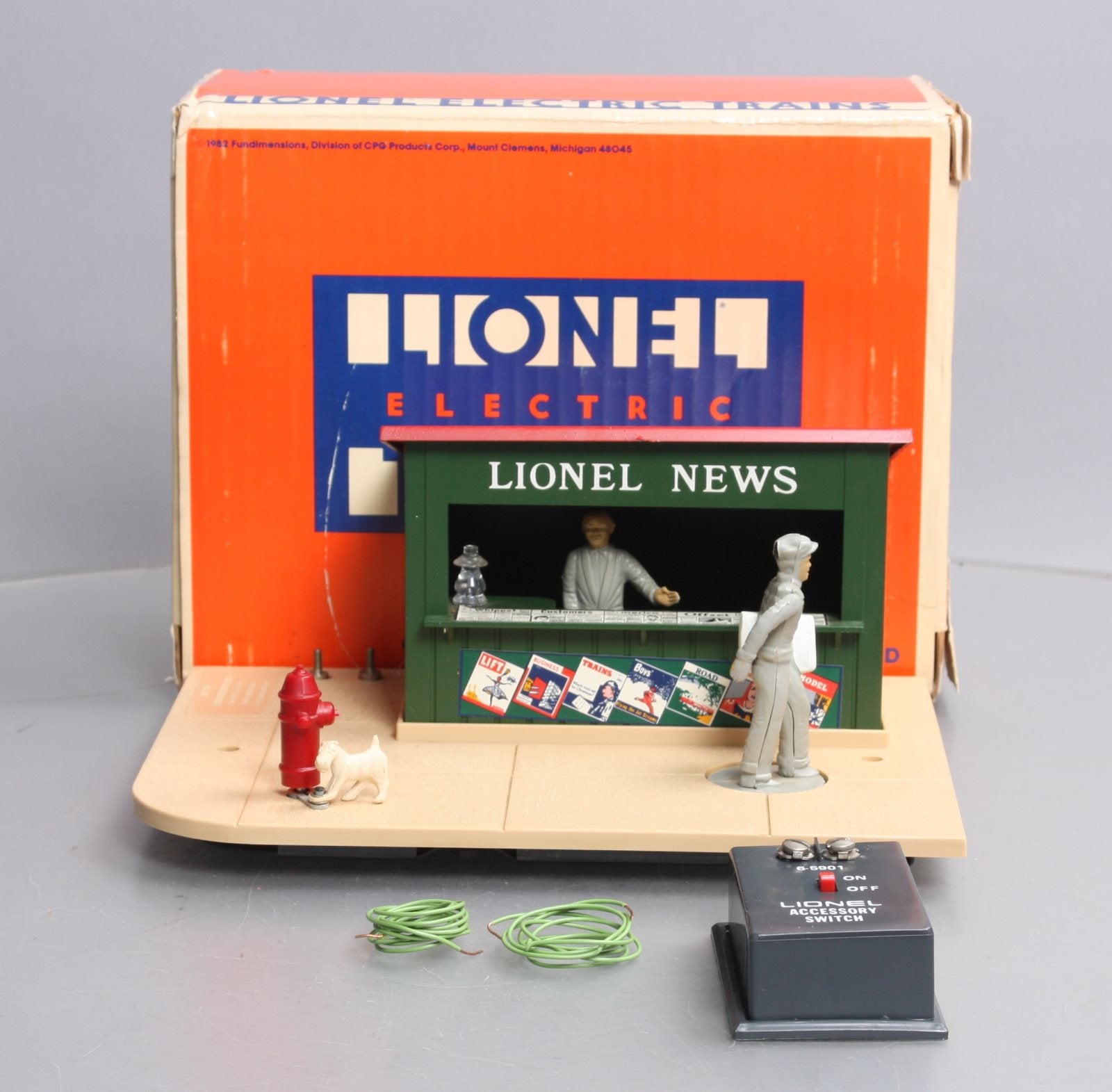 Lionel 6-2308 O Gauge Animated News Stand – Trainz