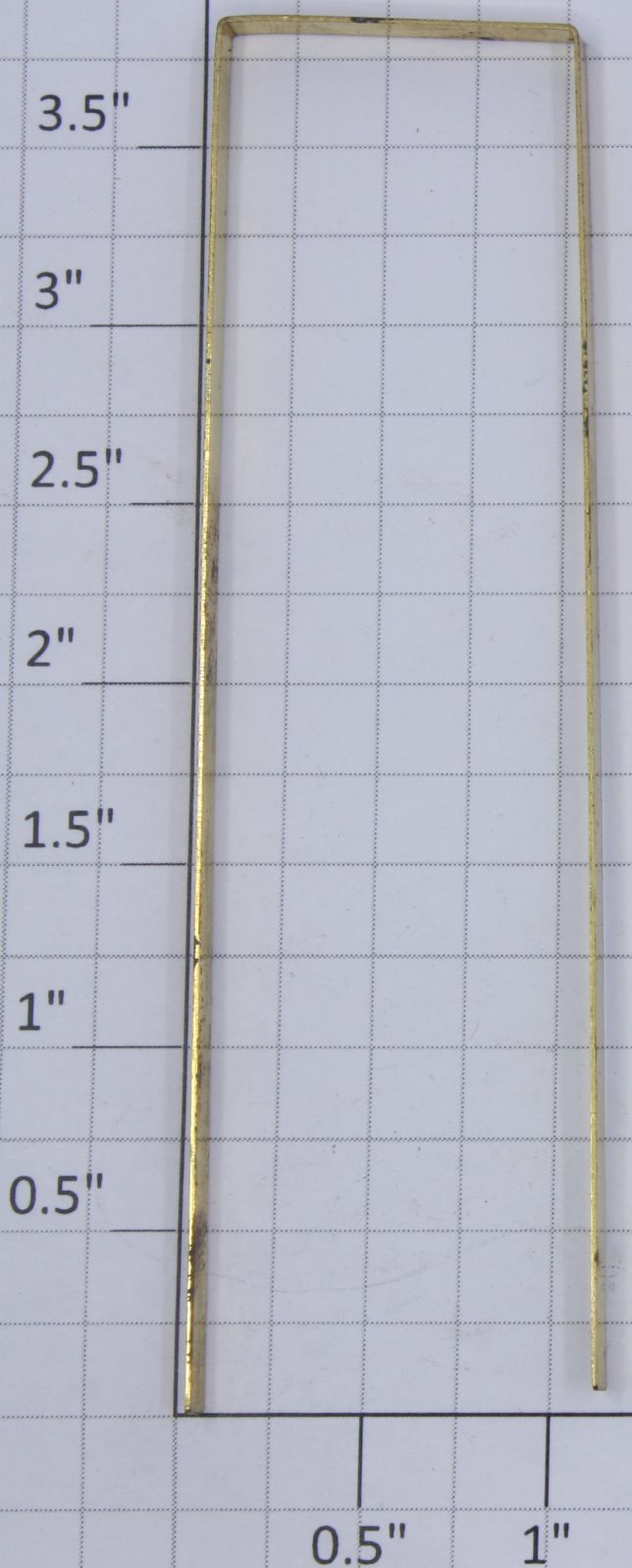 Lionel 2313-11 Brass Buss Bar 3-3/4In