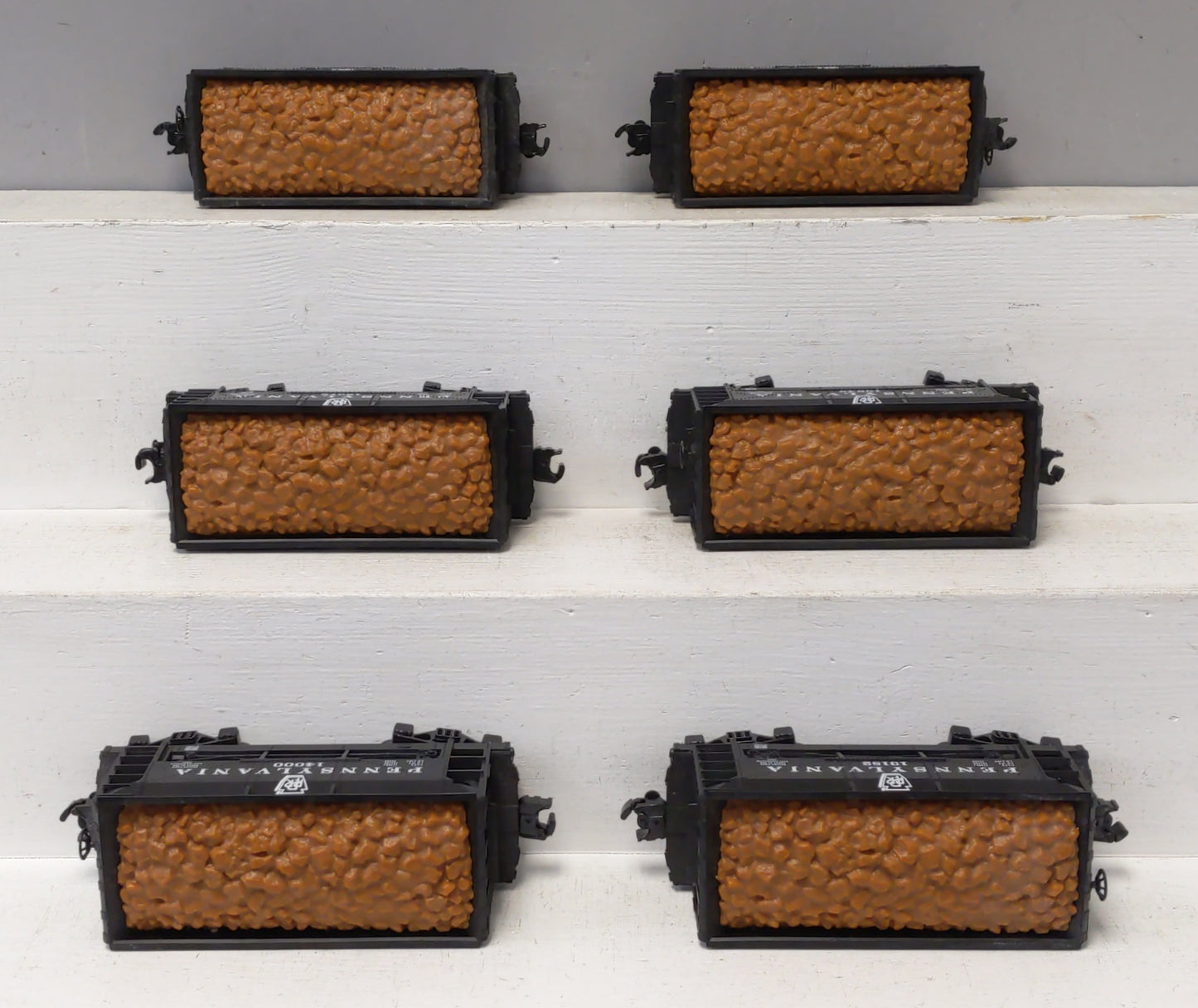 Lionel 1928190 O Pennsylvania Ore Car (Pack of 6)