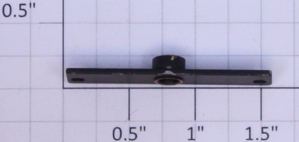 American Flyer XA9578 Black Cab Strap and Nut Boiler Rear Crossbar - Short