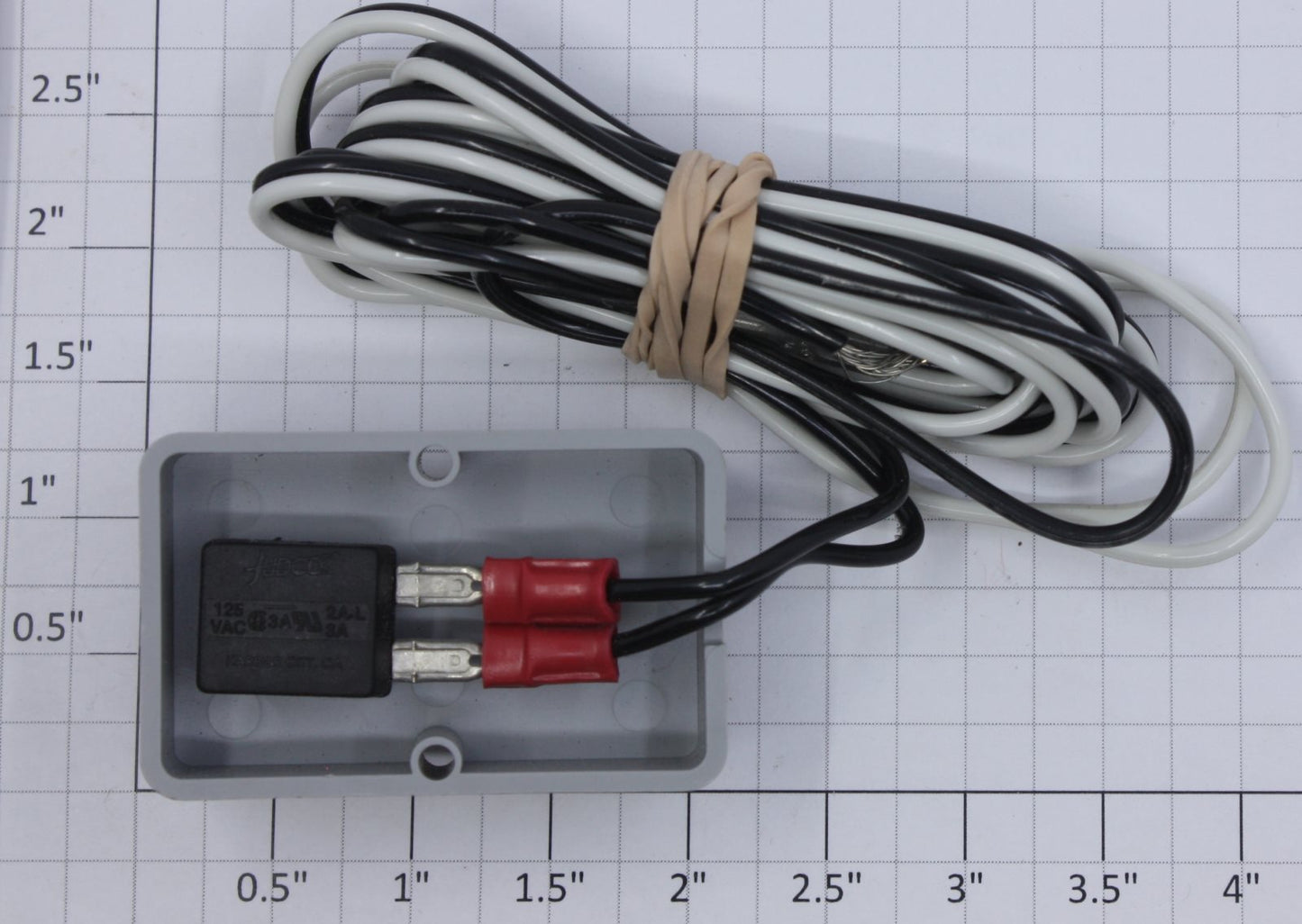 Gargraves 805-1 Yellow Momentary Pushbutton Switch Controller with Wire