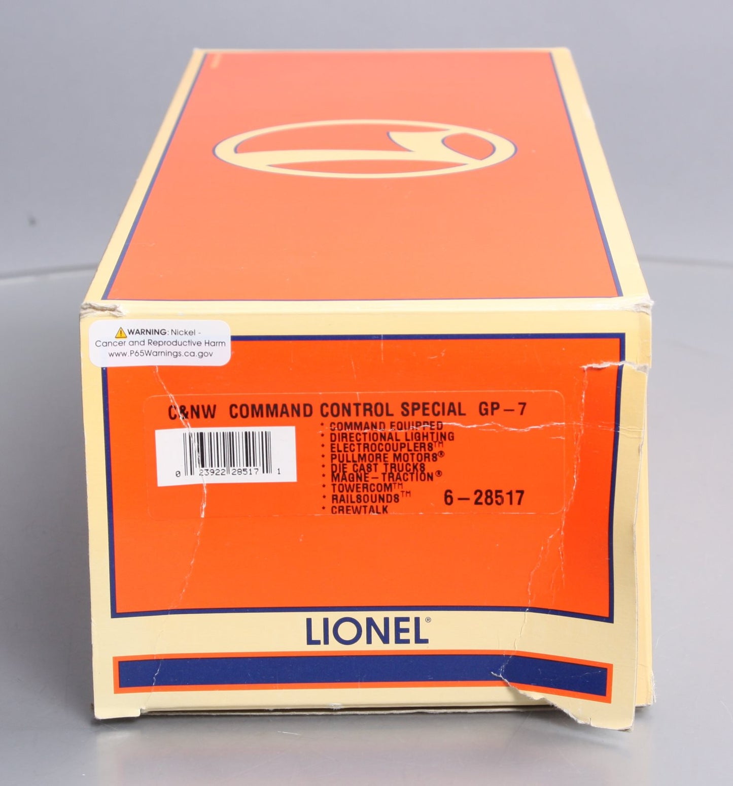 Lionel 6-28517 O C&NW Command Control Special GP7 Diesel Locomotive #1518 EX/Box