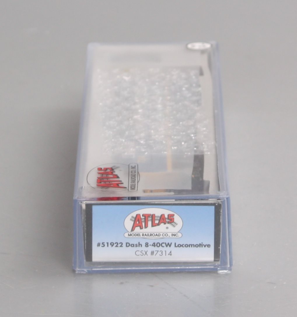 Atlas 51922 N CSX/YN3 RTR Dash 8-40CW Diesel Locomotive #7314