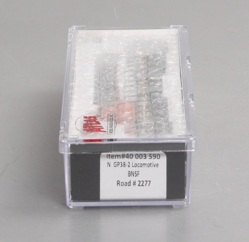 Atlas 40003590 N Scale BNSF GP38-2 Diesel Locomotive #2277